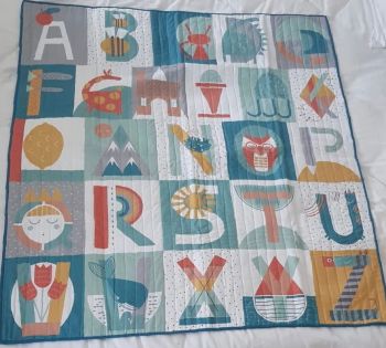 Playtime ABC Baby Quilt