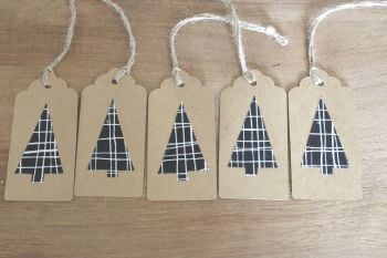 5 Christmas Tree Gift Tags(3)