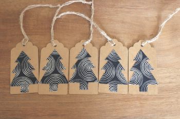 5 Christmas Tree Gift Tags(4)