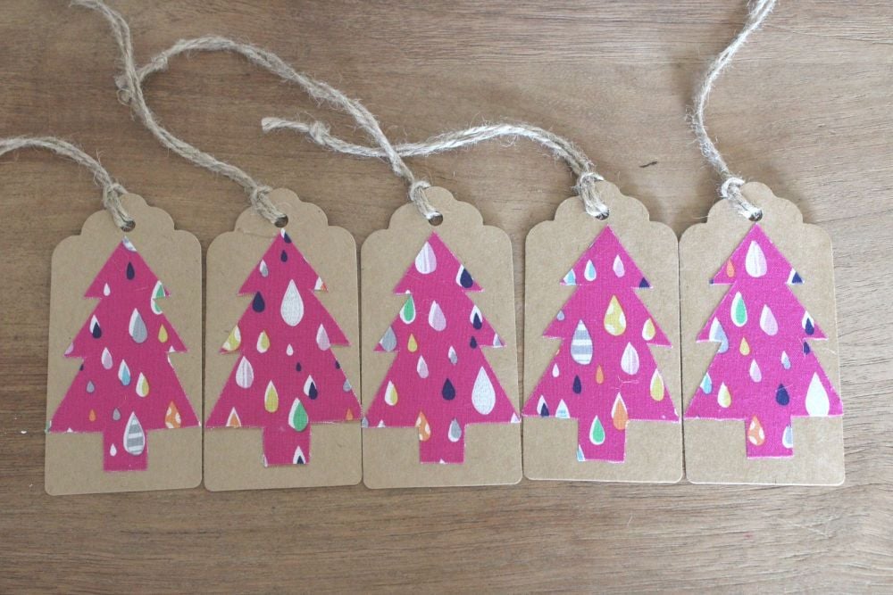 5 Christmas Tree Gift Tags(5)