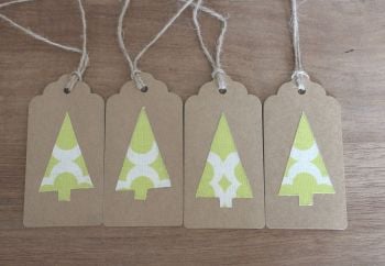 4 Christmas Tree Gift Tags(8)