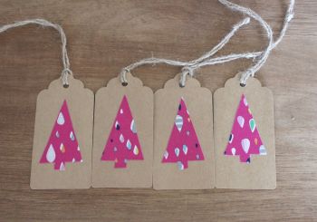 4 Christmas Tree Gift Tags(9)