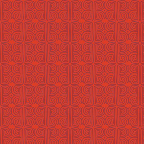 Art Gallery Fabrics  -  Crimson Chusi in Cotton from Andina by AGF Studio