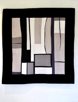 'Tonal I'  Quilted Wall Hanging