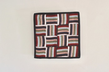 Mini Quilted Silk Wall Hanging