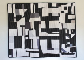 'Focus II'  Quilted Wall Hanging
