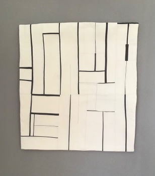 Lines Quilted Wall Hanging