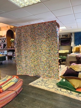 Postage Stamp Patchwork Quilt
