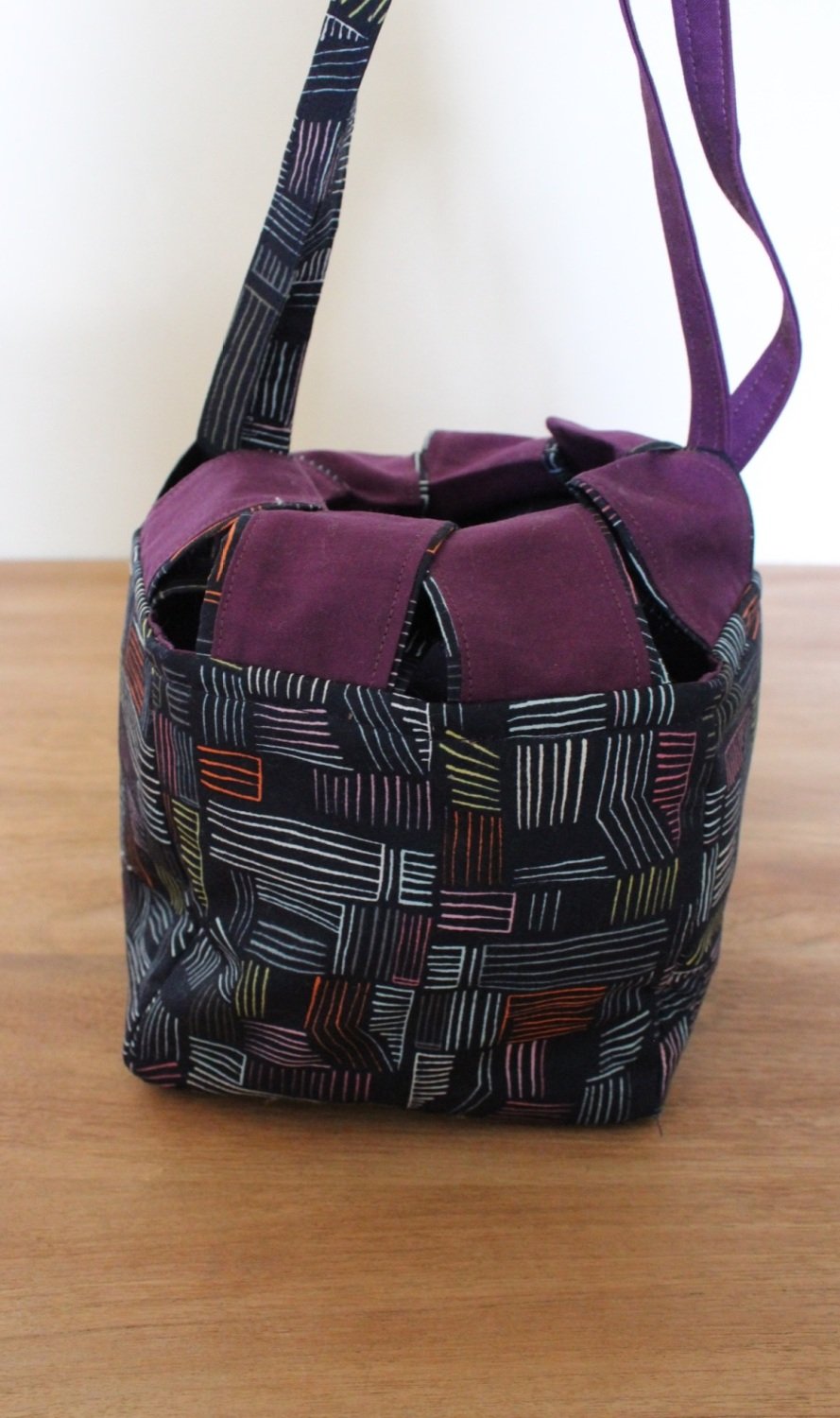 Japanese Rice Bag - Pollinate(Purple) - Large