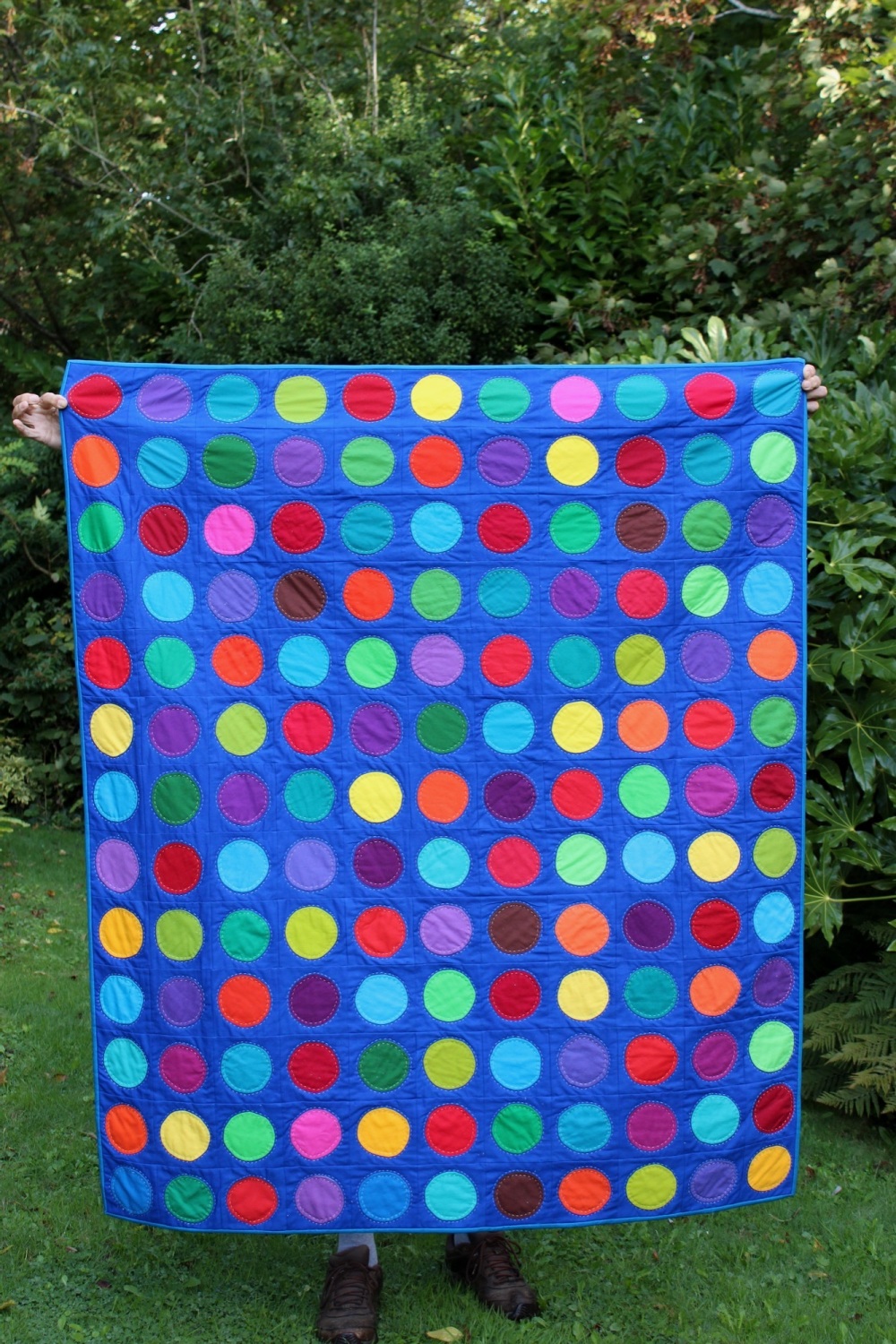Playful Hand Quilted Patchwork
