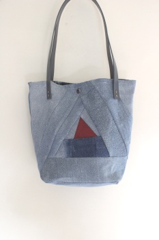 Upcycled Denim Tote Bag(1)