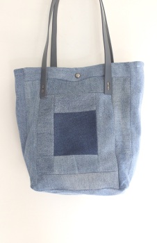 Upcycled Denim Tote Bag(2)