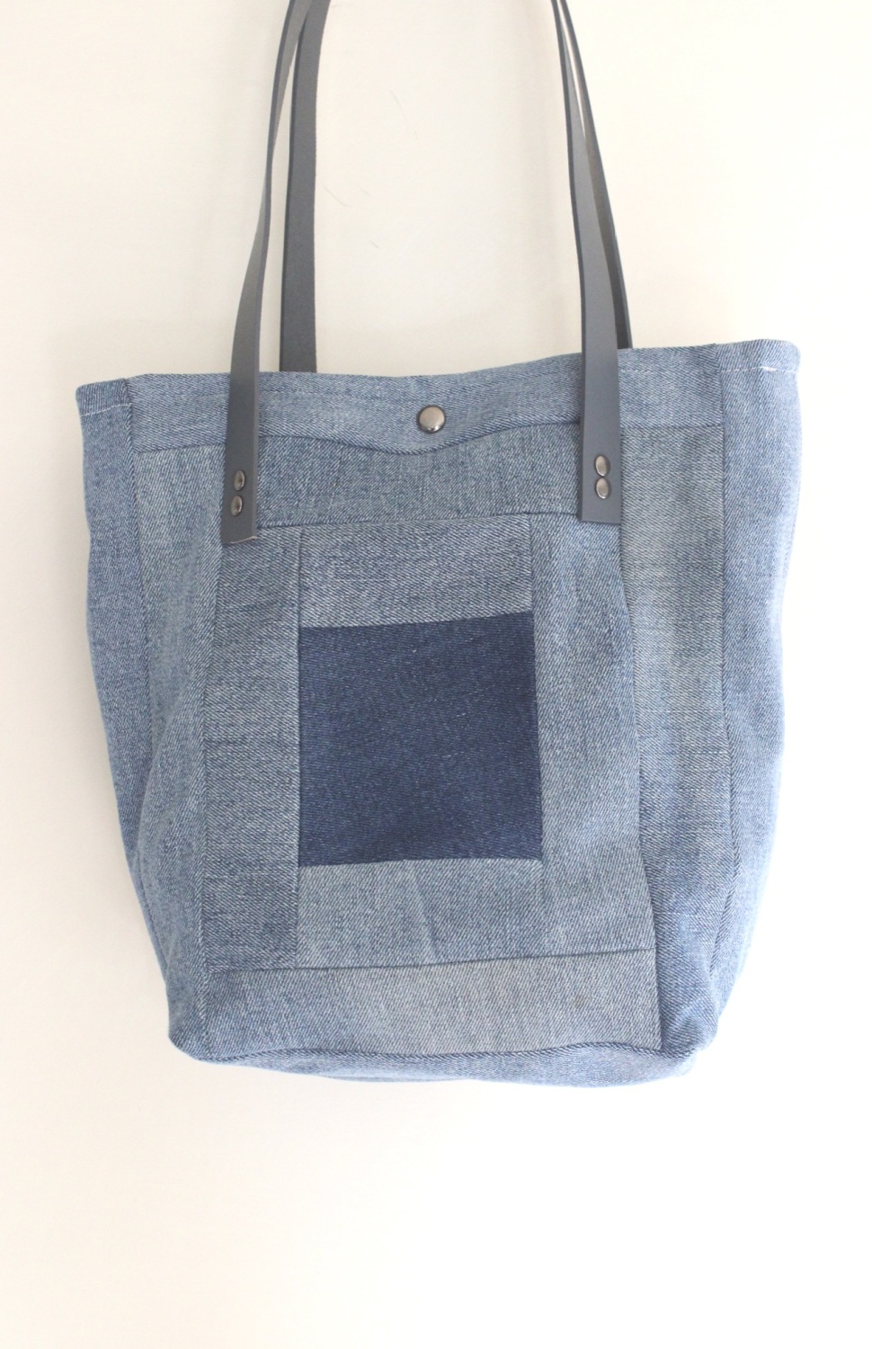 Upcycled Denim Tote Bag(2)