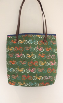 Hello Velo Tote Bag(Mid Blue)