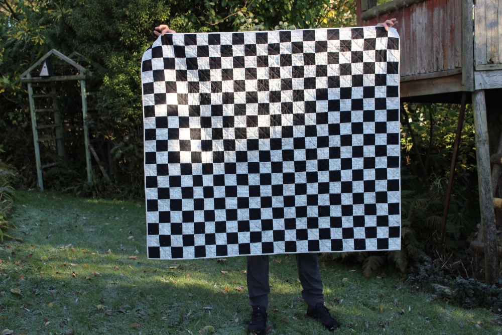 Urban Patchwork Lap Quilt