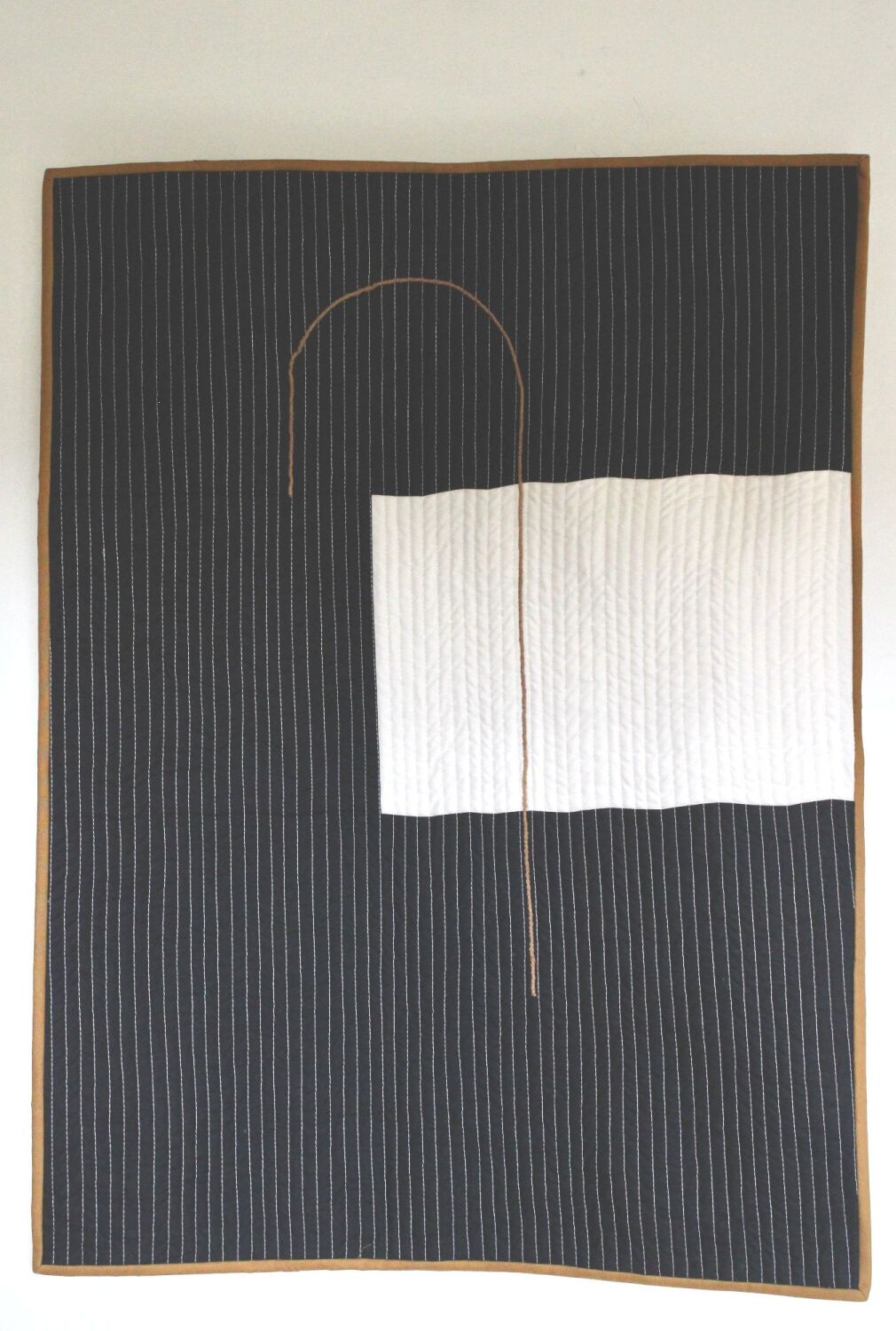 Pared Back II  Quilted Wall Hanging