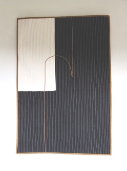 Less Is More I Quilted Wall Hanging