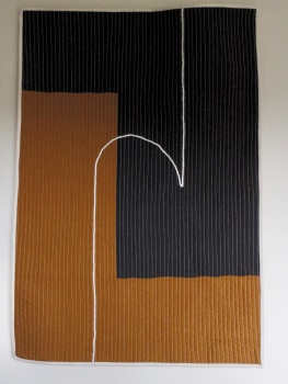 Less Is More III Quilted Wall Hanging