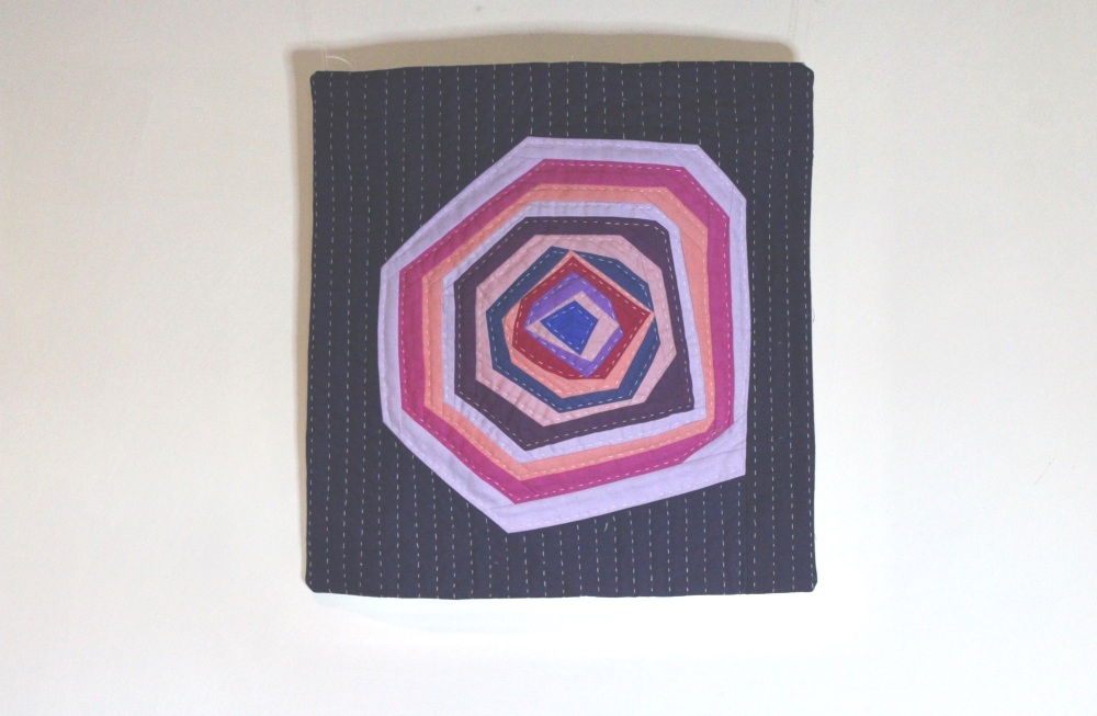 Introspection Hand Quilted Wall Hanging(2)