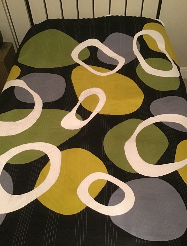 Pond Habitat Patchwork Quilt