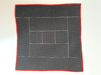 'Subtle Distortion' Quilted Wall Hanging
