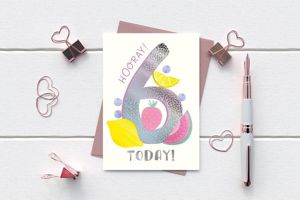 AGE RELATED BIRTHDAY CARDS 1 - 10 YEARS 