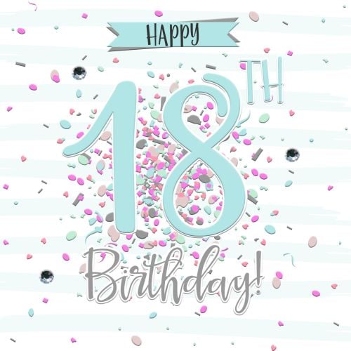 18 Th Birthday Cards - Card Design Template