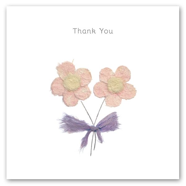 Thank You Cards - THANK You - FLORAL Thank You CARD - Thank YOU Greeting CA