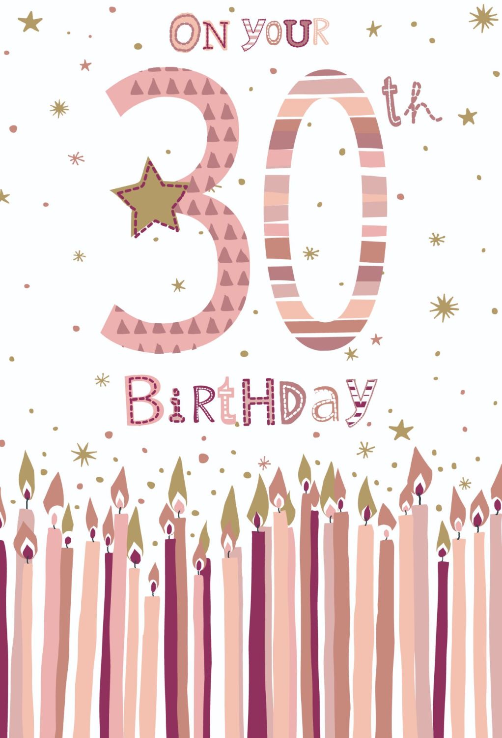 30th Birthday Cards - ON Your 30th BIRTHDAY - 30th Birthday CARDS - BIRTHDA