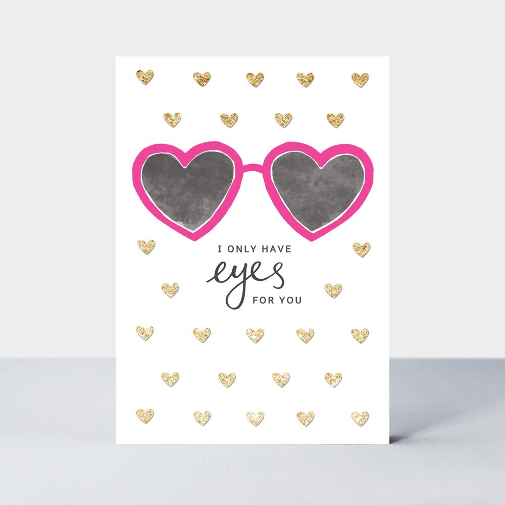Cute Valentine's Day Card - I Only HAVE Eyes For YOU - Funny VALENTINE'S Ca