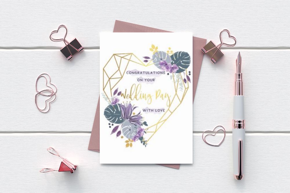WEDDING - WEDDING CONGRATULATIONS CARDS 