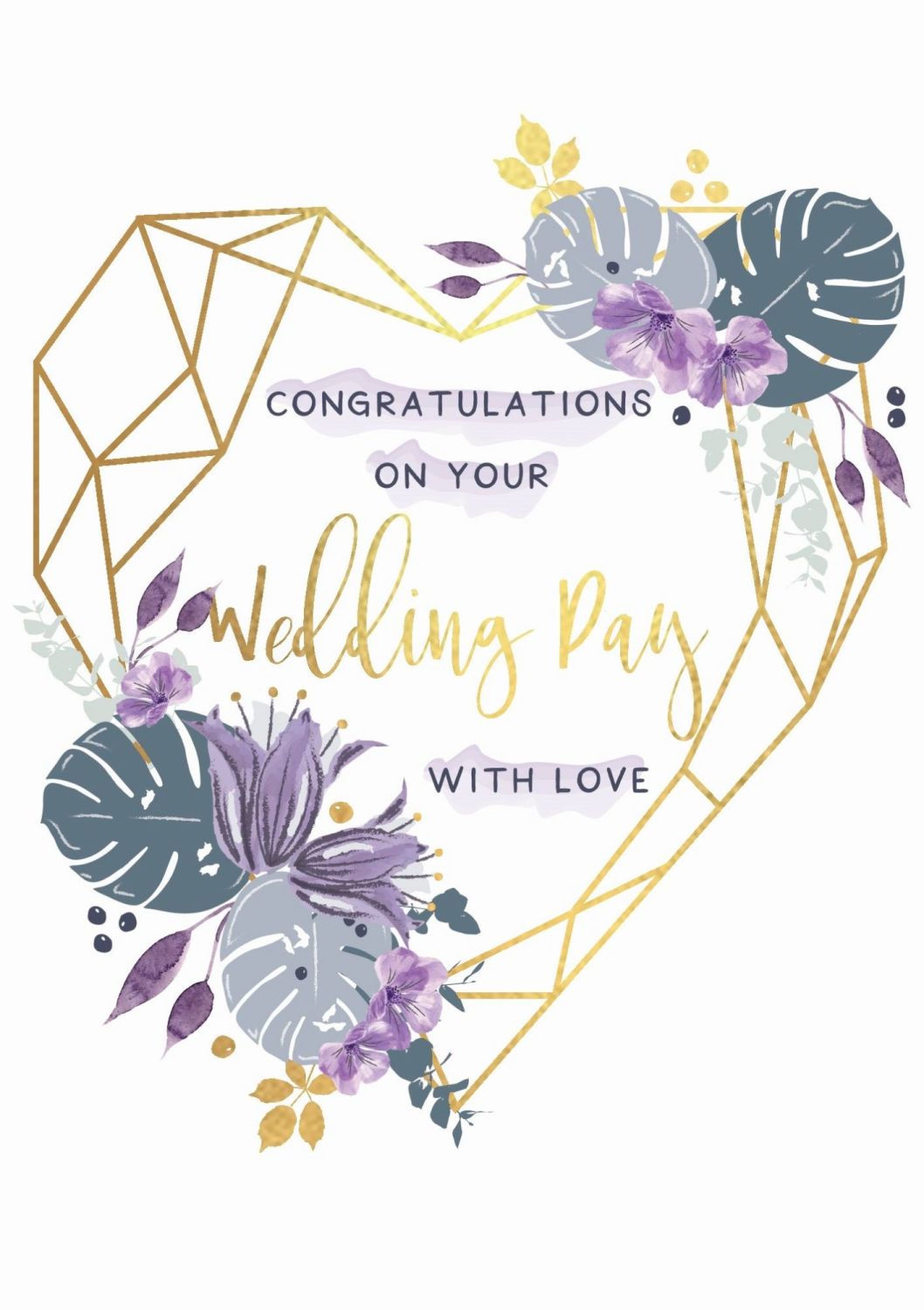 Free Printable Wedding Wishes Card - Image to u