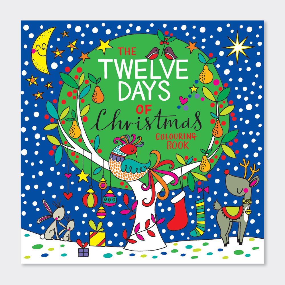 Christmas Colouring Book - 12 DAYS OF CHRISTMAS - CHRISTMAS Colouring FUN - KIDS Colouring BOOKS - Christmas GIFTS For CHILDREN - Colouring Books 