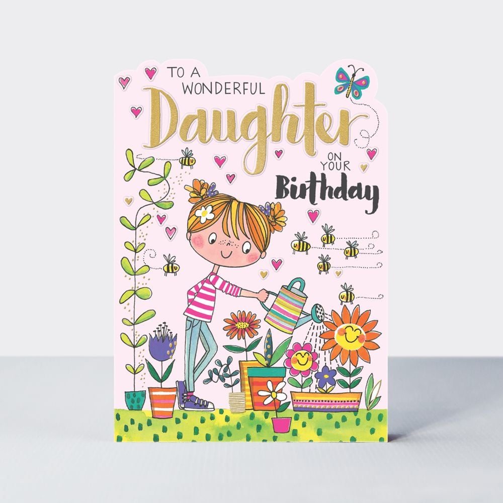 Wonderful Daughter Birthday Cards - To A WONDERFUL Daughter On Your BIRTHDA