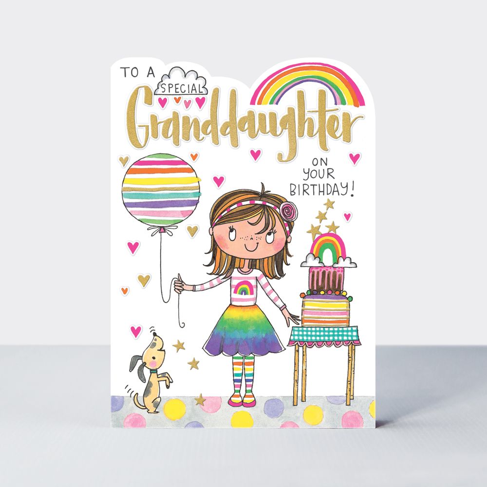 Special Granddaughter Birthday Cards - To A SPECIAL Granddaughter On Your B