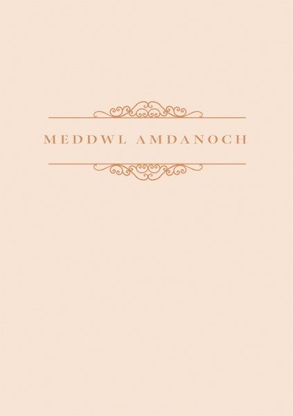 Thinking Of You Cards - MEDDWL AMDANOCH - Welsh THINKING OF You CARDS - Sym