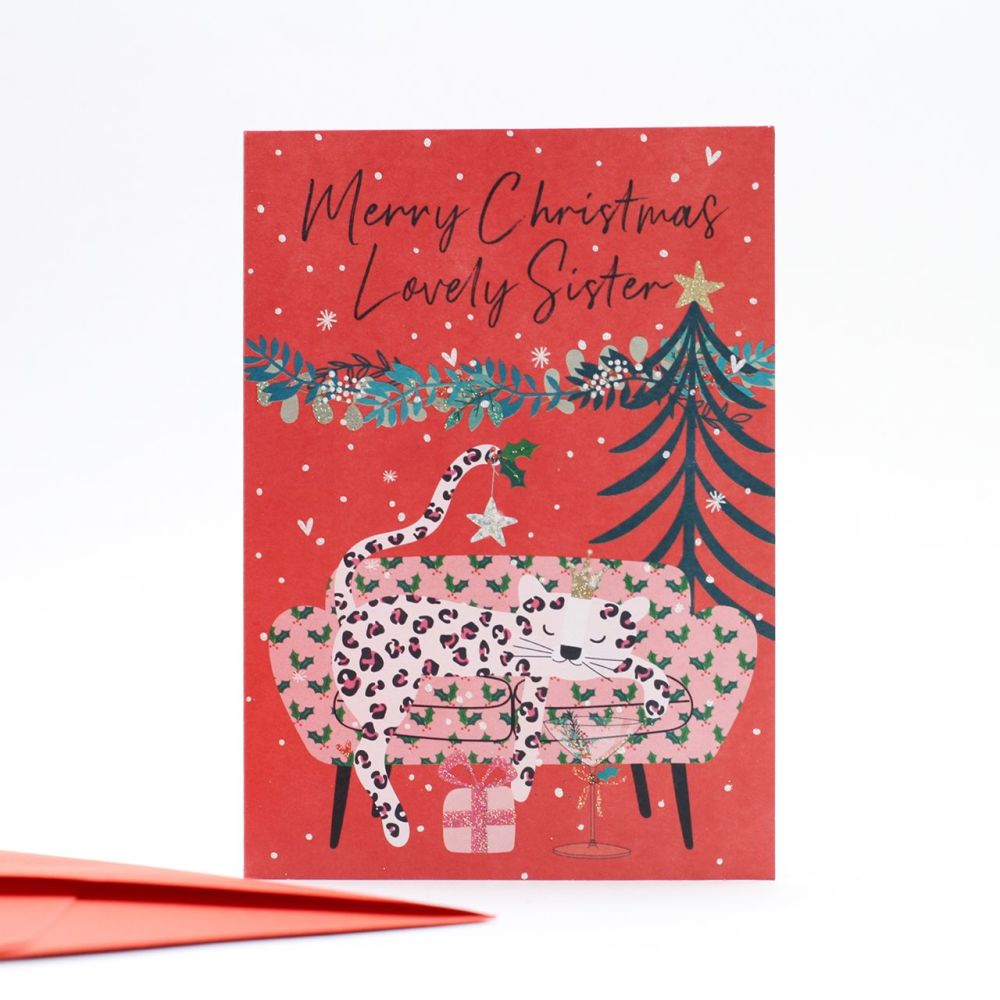 Lovely Sister Christmas Cards - MERRY Christmas - CHRISTMAS Cards For SISTE