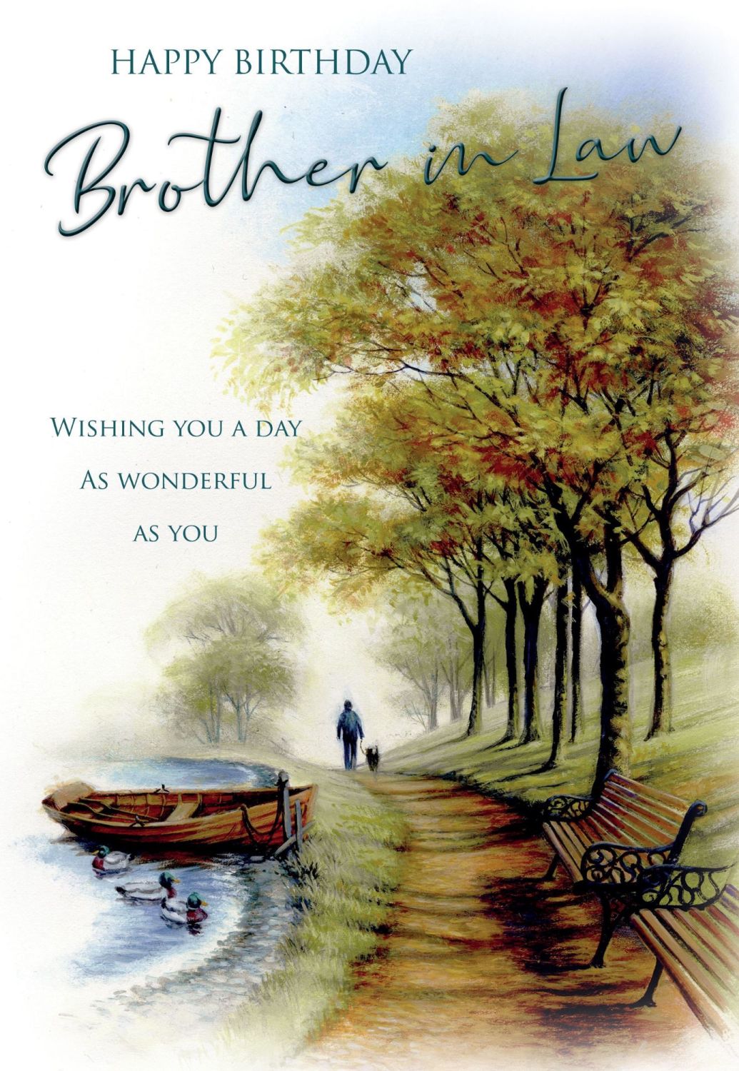 Happy Birthday Brother In Law - BROTHER In LAW BIRTHDAY Cards - A WALK In T