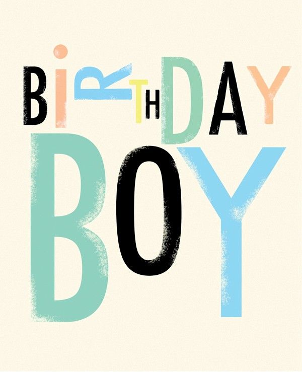 Birthday Boy - BIRTHDAY Cards For HIM - Retro STYLE Birthday CARDS - Fun BI