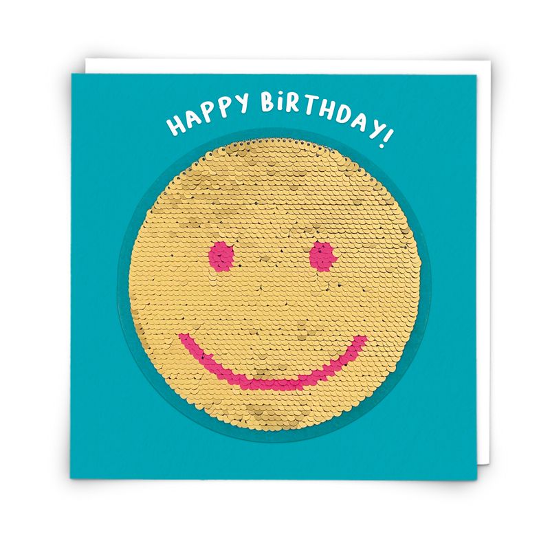 Smiley Face Birthday Cards - HAPPY BIRTHDAY - Unique EMOJI Birthday CARDS -