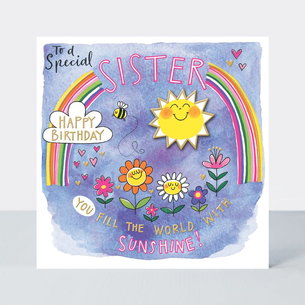 Special Sister Birthday Cards - CHILDRENS Birthday CARDS - Sister YOU Fill 