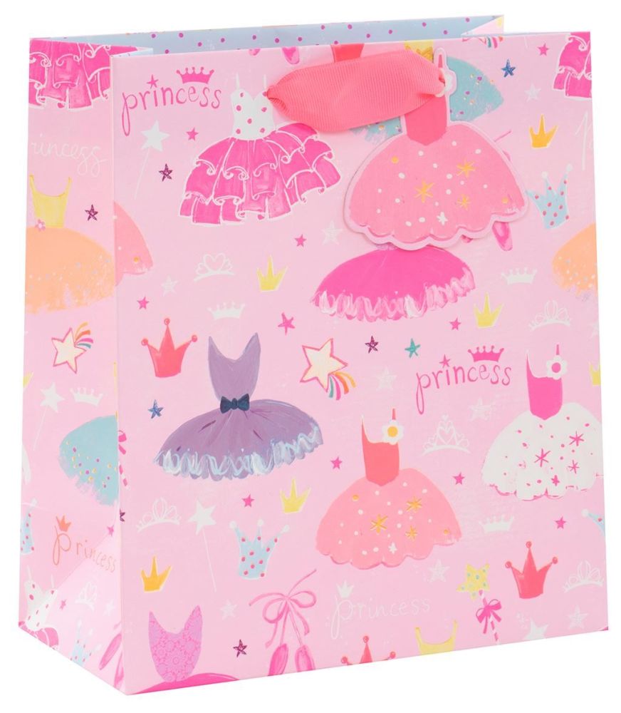 Princess Gift Bags - CHILDREN'S GIFT Bags - PRINCESS GIFT Bag MEDIUM - Prin