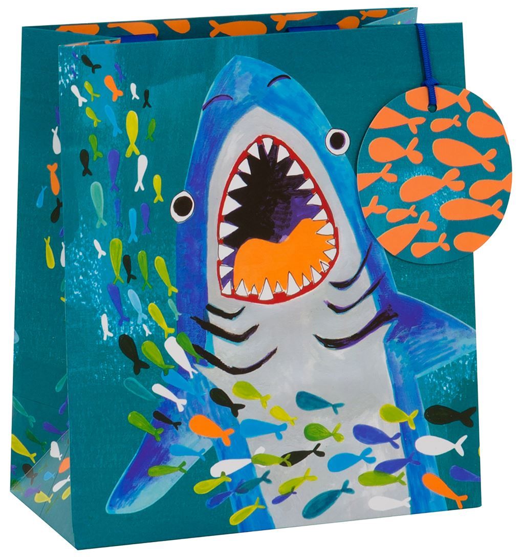 Sharks Gift Bags - CHILDREN'S GIFT Bags - SHARKS GIFT Bag MEDIUM - Shark PA