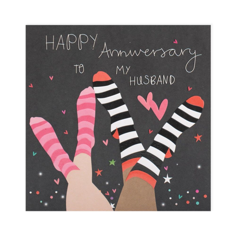 Funny Anniversary Cards - HAPPY Anniversary TO My HUSBAND - Husband ANNIVER