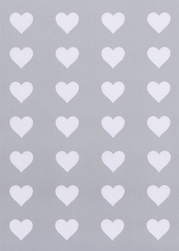 Silver/White Hearts Wrapping Paper - 2 SHEETS Of LUXURY Gift WRAP - RECYCLABLE Wrapping Paper - Flat WRAP - WRAPPING Paper SHEETS - Wedding - BIRTHDAY