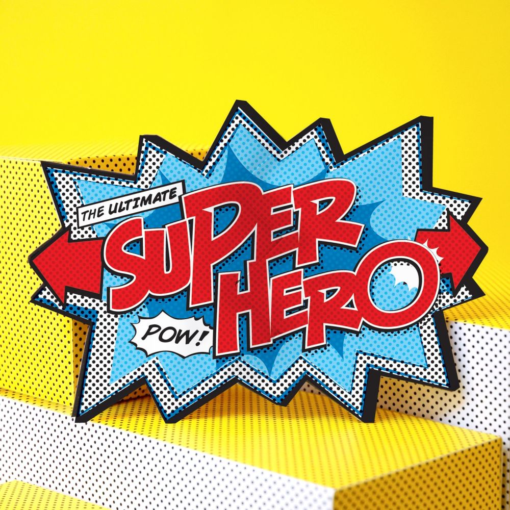 Superhero Birthday Cards - COMIC Book BIRTHDAY Cards - FUN Comic CRACKER Ca