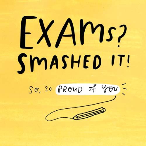 So So Proud Of You - Exam CONGRATULATIONS Card - SMASHED It EXAM Congratulations CARD - Exam SUCCESS Cards - Exam CONGRATULATIONS