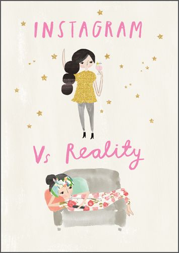 Instagram Birthday Cards - INSTAGRAM V Reality - BIRTHDAY Cards For Her - S