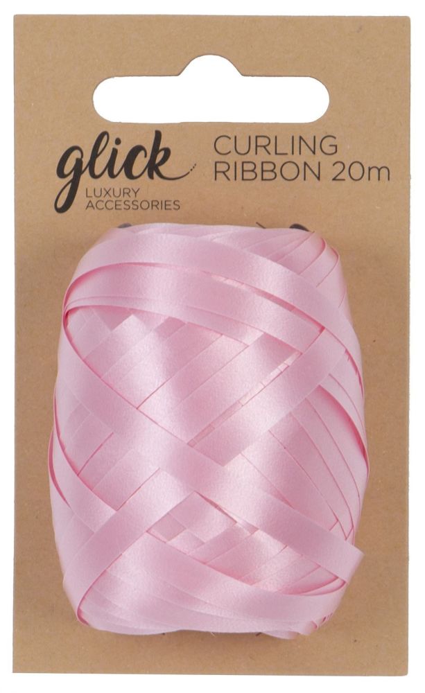 Curling Ribbon Baby Pink - 5mm x 20m - PACK Of 2 - LUXURY Curling RIBBON - PINK Curling RIBBON - Gift WRAP Accessories