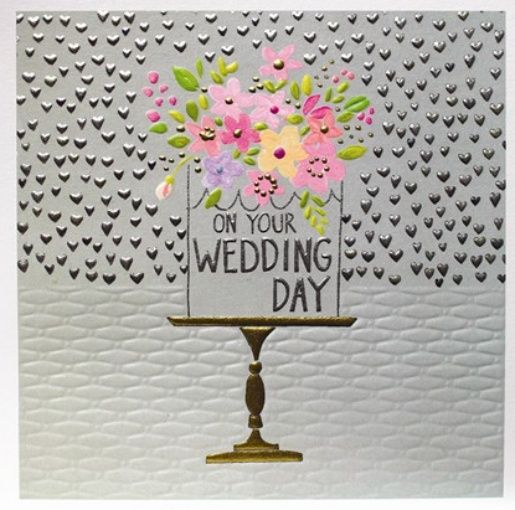 On Your Wedding Day - WEDDING Cards - Wedding CAKE Greeting Cards - UNIQUE Cards FOR Wedding - LUXURY Wedding CARDS